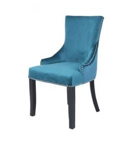 Blue Velvet Dining Chair