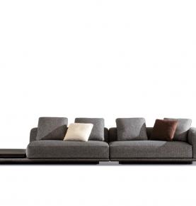 Modern sofa with coffee table