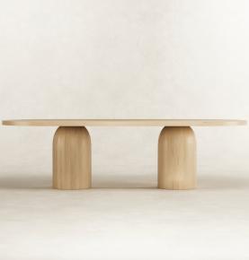 Bullet Rectangle Dining Table