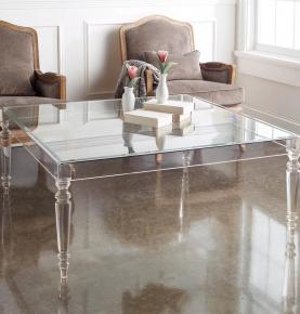 MODERN ACRYLIC COFFEE TABLE