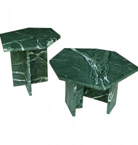 Cupioli Green Marble Coffee Tables