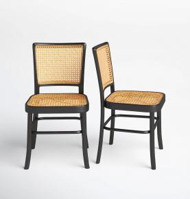 Alana Solid Wood Side Chair (Set of 2)